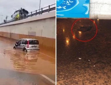 Βίντεο: Εγκλωβισμένοι οδηγοί στον ανισόπεδο κόμβο της Μάνδρας